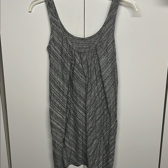 Gray Striped Cover Up - Picture 5 of 6